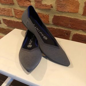 Pointed Toe Rothys - Cloud Grey 6.5